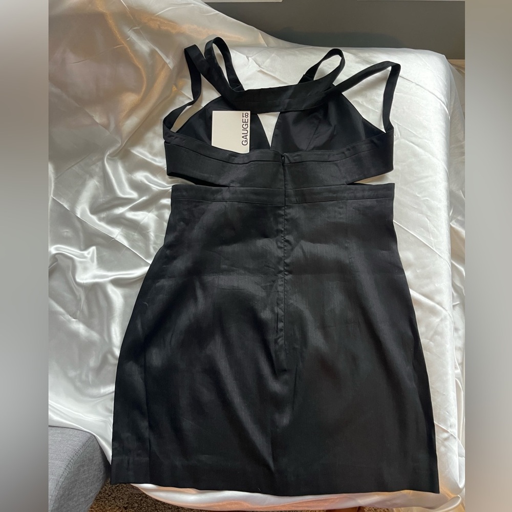 GAUGE81 Guyra cutout linen-blend minidress - Picture 8 of 8